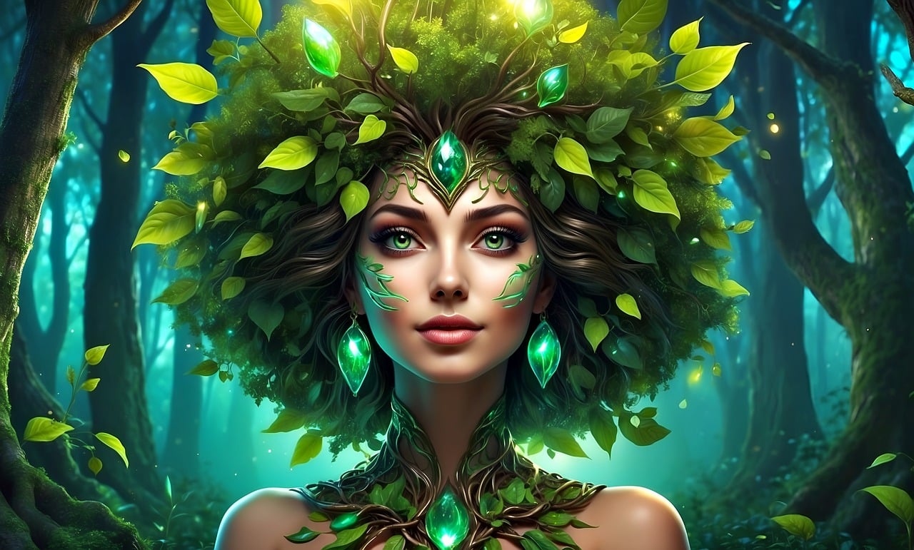 ai generated, woman, nature spirit-8652805.jpg